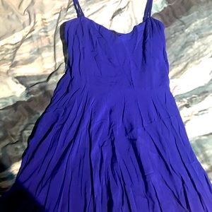 Aritzia Talula sz 8 blue spaghetti dress